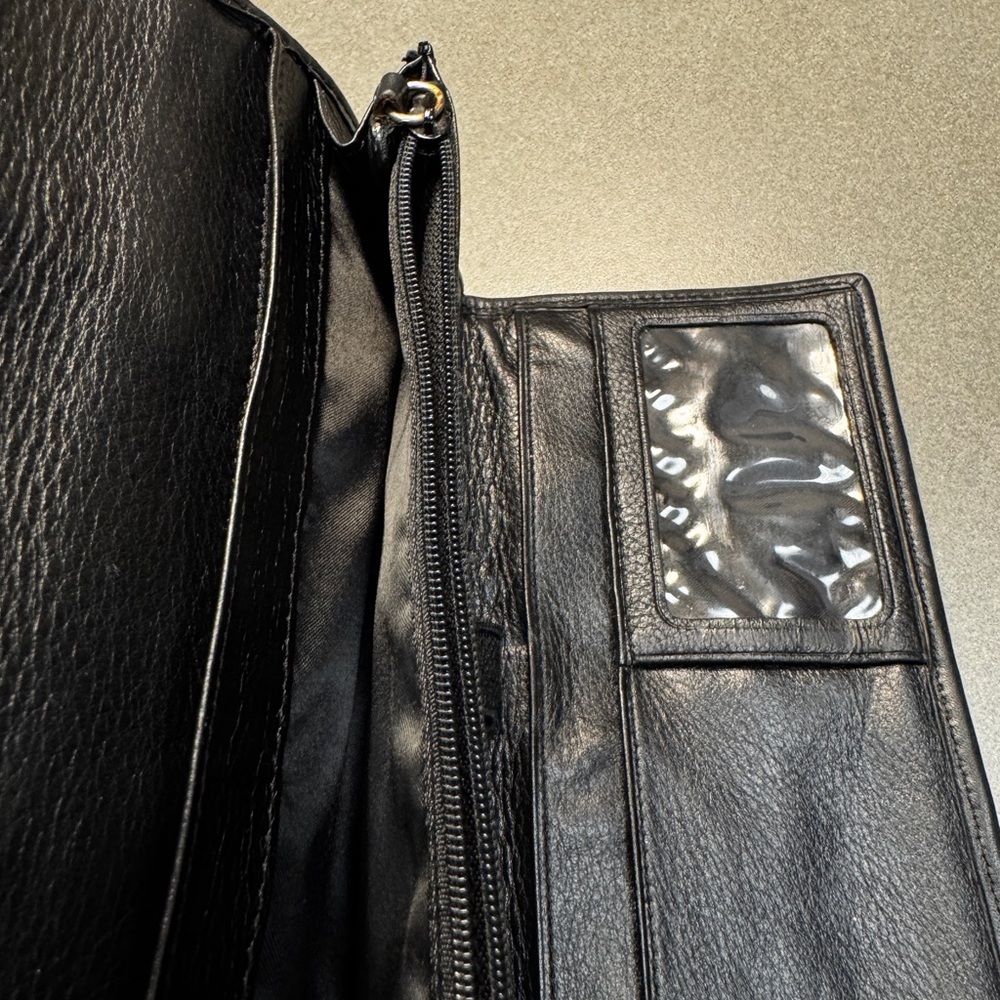 Brighton Black and Brown Crossbody Bag - Picture 5 of 5